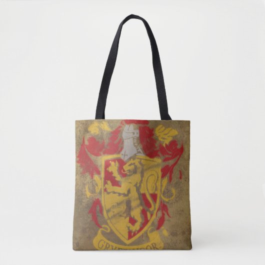 Harry Potter | Gryffindor - Retro Haus-Wappen Tasche (Vorderseite)