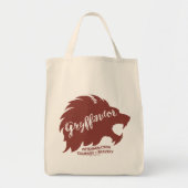 Harry Potter | GRYFFINDOR™ Silhouette Typografie Tragetasche (Vorne)