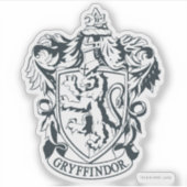 Harry Potter | Gryffindor Stencil Sketch Aufkleber (Vorderseite)