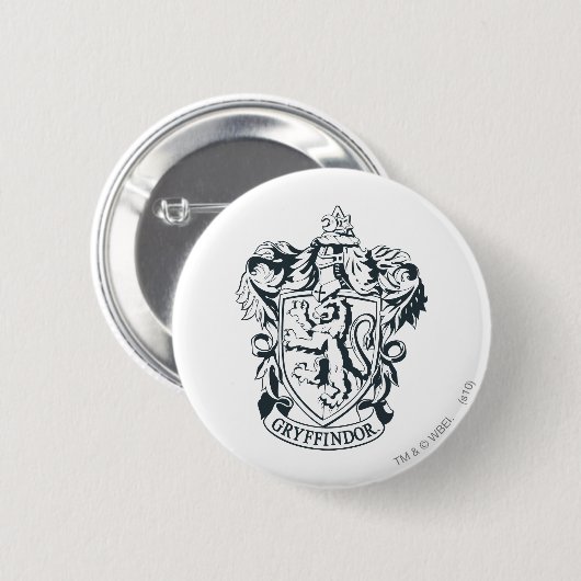 Harry Potter | Gryffindor Stencil Sketch Button (Vorne & Hinten)