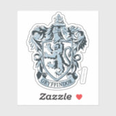 Harry Potter | Gryffindor Wappen Blue Aufkleber (Blatt)