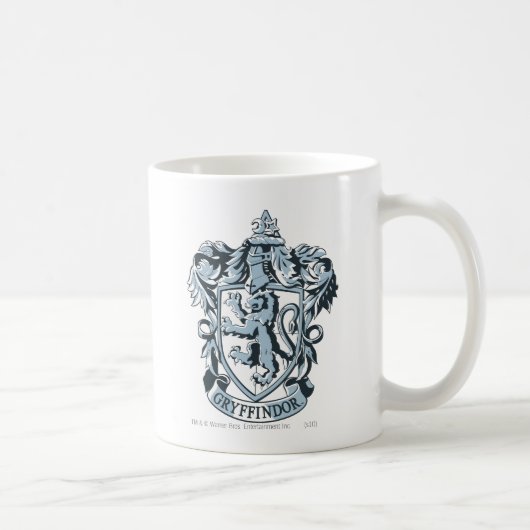Harry Potter | Gryffindor Wappen Blue Kaffeetasse (Rechts)