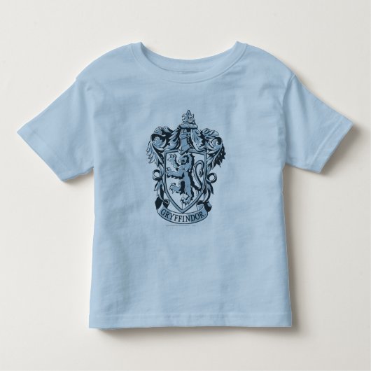 Harry Potter | Gryffindor Wappen Blue Kleinkind T-shirt (Vorderseite)