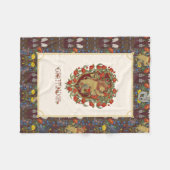 HARRY POTTER™ | GRYFFINDOR™ Wappen Fleecedecke (Vorderseite (Horizontal))