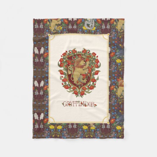 HARRY POTTER™ | GRYFFINDOR™ Wappen Fleecedecke (Vorderseite)