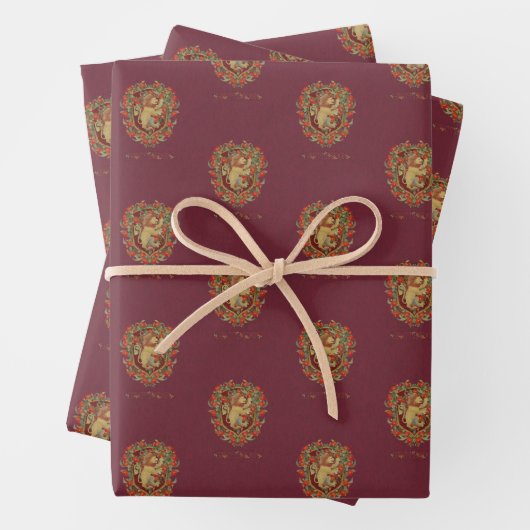 HARRY POTTER™ | GRYFFINDOR™ Wappen Geschenkpapier Set (Beispiel)