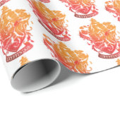 Harry Potter | Gryffindor-Wappen - geschichtet Geschenkpapier (Rolleneckpunkt)