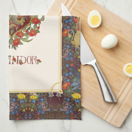 HARRY POTTER™ | GRYFFINDOR™ Wappen Geschirrtuch (Viertel Falte)