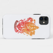 Harry Potter | Gryffindor-Wappen - gespritzt Case-Mate iPhone Hülle (Rückseite (Horizontal))