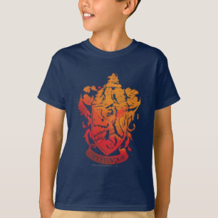 Harry Potter Gryffindor-Wappen - gespritzt T-Shirt