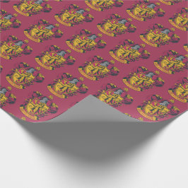 Harry Potter | Gryffindor Wappen Gold und Rot Geschenkpapier