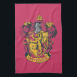 Harry Potter | Gryffindor Wappen Gold und Rot Geschirrtuch<br><div class="desc">"Du gehörst vielleicht in Gryffindor, wo der Mut im Herzen wohnt. Ihr waghalsiges, nerviges und zitterndes Set Gryffindors!" Diese klugen Worte aus dem Sortierungsring, die jedem Gryffindor entsprechen, und dieses farbenfrohe gotische Design zeigen uns, warum jeder will, im Gryffindor-Haus sortiert zu werden! Das Wappen in Rot und Gold wird Gryffindors,...</div>