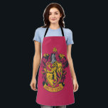 Harry Potter | Gryffindor Wappen Gold und Rot Schürze<br><div class="desc">"Du gehörst vielleicht in Gryffindor, wo der Mut im Herzen wohnt. Ihr waghalsiges, nerviges und zitterndes Set Gryffindors!" Diese klugen Worte aus dem Sortierungsring, die jedem Gryffindor entsprechen, und dieses farbenfrohe gotische Design zeigen uns, warum jeder will, im Gryffindor-Haus sortiert zu werden! Das Wappen in Rot und Gold wird Gryffindors,...</div>