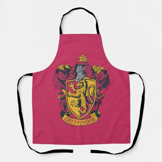 Harry Potter | Gryffindor Wappen Gold und Rot Schürze (Vorderseite)