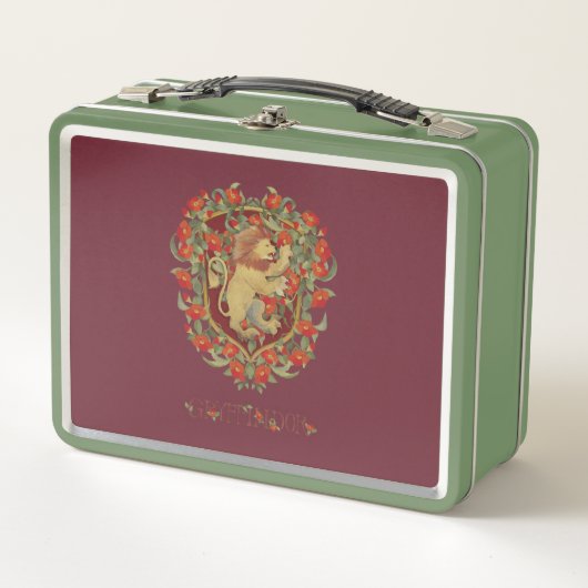 HARRY POTTER™ | GRYFFINDOR™ Wappen Metall Brotdose (Vorderseite)