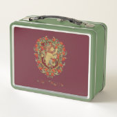 HARRY POTTER™ | GRYFFINDOR™ Wappen Metall Brotdose (Rückseite)