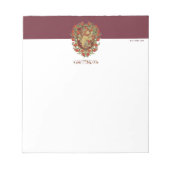 HARRY POTTER™ | GRYFFINDOR™ Wappen Notizblock (Vorderseite)