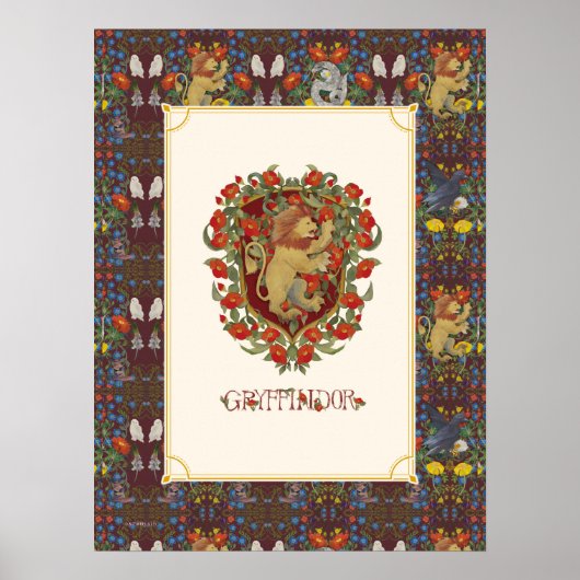 HARRY POTTER™ | GRYFFINDOR™ Wappen Poster (Vorne)