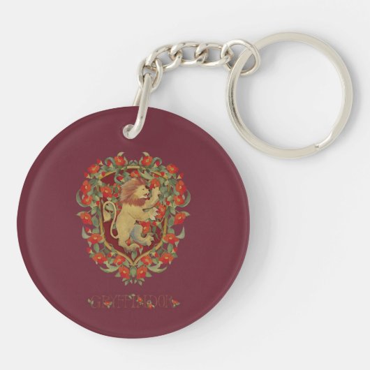 HARRY POTTER™ | GRYFFINDOR™ Wappen Schlüsselanhänger (Rückseite)