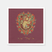 HARRY POTTER™ | GRYFFINDOR™ Wappen Serviette (Vorderseite)