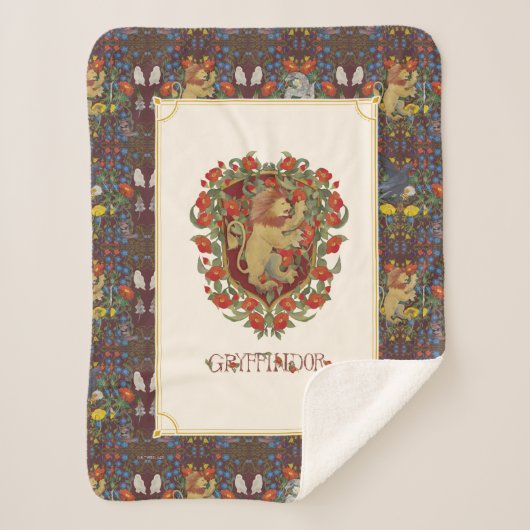 HARRY POTTER™ | GRYFFINDOR™ Wappen Sherpadecke (Vorderseite)