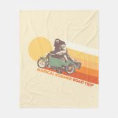 HARRY POTTER™ | Hagrid Magical Summer Road Trip Fleecedecke (Vorderseite)