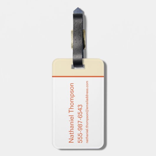 HARRY POTTER™ | Hagrid Magical Summer Road Trip Gepäckanhänger (Rückseite vertikal)