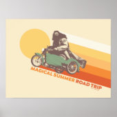 HARRY POTTER™ | Hagrid Magical Summer Road Trip Poster (Vorne)