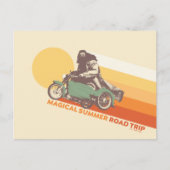 HARRY POTTER™ | Hagrid Magical Summer Road Trip Postkarte (Vorderseite)