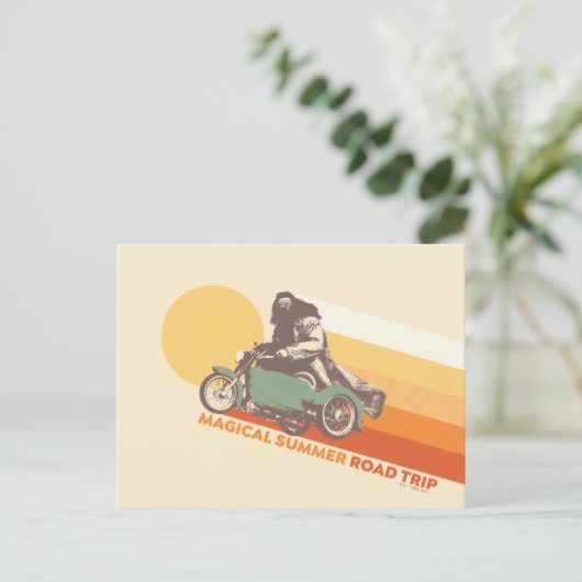 HARRY POTTER™ | Hagrid Magical Summer Road Trip Postkarte (Stehend Vorderseite)