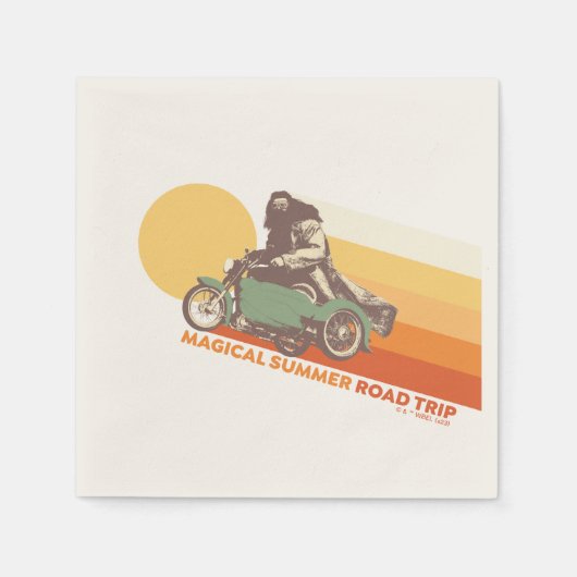 HARRY POTTER™ | Hagrid Magical Summer Road Trip Serviette (Vorderseite)