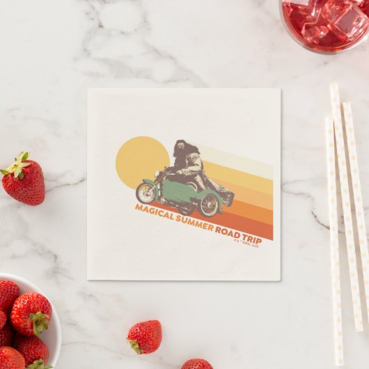 HARRY POTTER™ | Hagrid Magical Summer Road Trip Serviette (Beispiel)