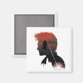 Harry Potter | Harry & Voldemort Zauberduell Magnet (Vorderseite/Rückseite)