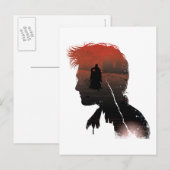 Harry Potter | Harry & Voldemort Zauberduell Postkarte (Vorne/Hinten)