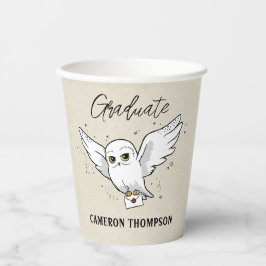 Harry Potter | Hedwig Abschlussfeier Pappbecher