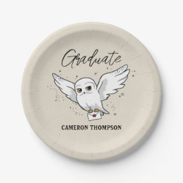 Harry Potter | Hedwig Abschlussfeier Pappteller