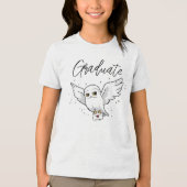 Harry Potter Hedwig Abschlussfeier Tri-Blend Shirt (Vorderseite)