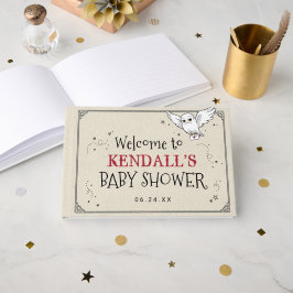 Harry Potter | Hedwig Baby Shower Gästebuch