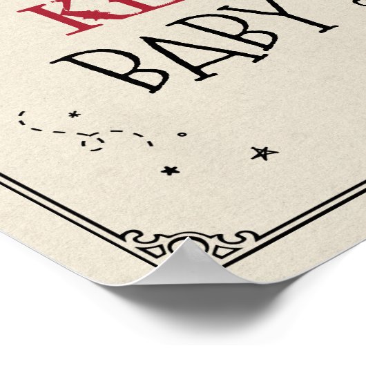 Harry Potter | Hedwig Baby Showposter Poster (Ecke)