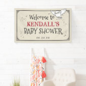 Harry Potter | Hedwig Babyparty Banner (Insitu)