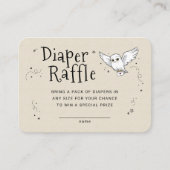 Harry Potter - Hedwig | Beilage für Windeln Begleitkarte (Vorderseite)