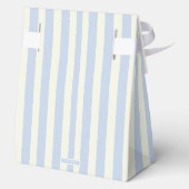 Harry Potter Hedwig Blau Gestreift Baby Shower Geschenkschachtel (Rückseite)