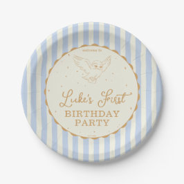 Harry Potter Hedwig Blue Magical Birthday Pappteller