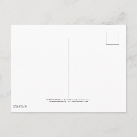 Harry Potter | Hedwig - Danke Postkarte (Rückseite)