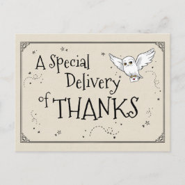 Harry Potter | Hedwig - Danke Postkarte