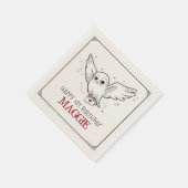 Harry Potter | Hedwig Geburtstags-Sonderzustellung Serviette (Ecke)