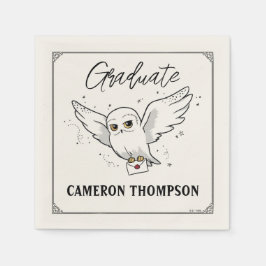 Harry Potter | Hedwig Graduation Serviette