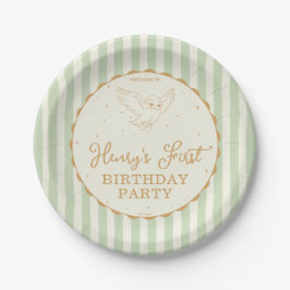 Harry Potter Hedwig Green Magical Birthday Pappteller