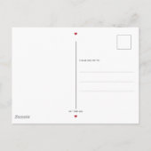 Harry Potter | Hedwig Happy Valentine's Day Postkarte (Rückseite)