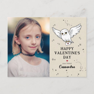 Harry Potter | Hedwig Happy Valentine's Day Postkarte